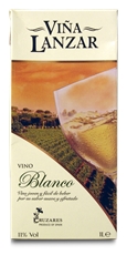 Вино Felix Solis Vina Lanzar Bianco белое сухое, 1л