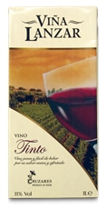 Вино Felix Solis Vina Lanzar Tinto красное сухое, 1л
