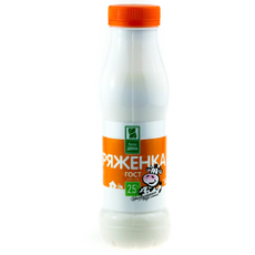 Ряженка Белая долина 2.5%, 835г