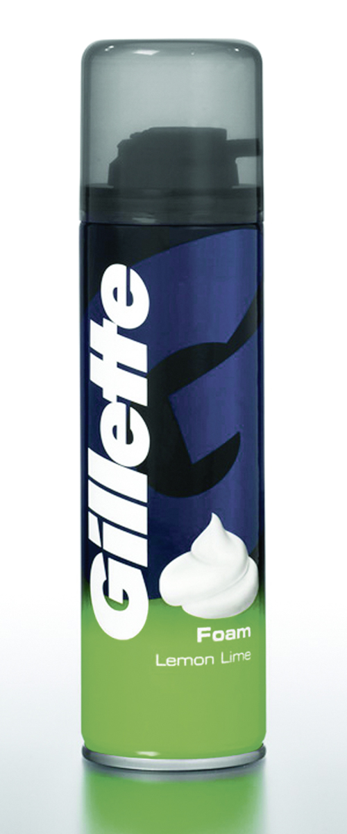 Пена для бритья Gillette Lemon Lime, 200мл х 2 шт купить с доставкой на ...
