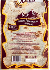 Лаваш Самотлор хлеб армянский белый, 250г