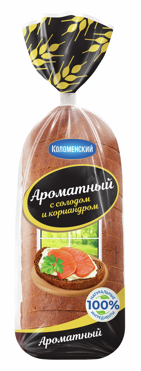 Хлеб Коломенский Ароматный в нарезке, 400г