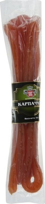 Колбаски Велес Карпаччо сырокопченые, 100г