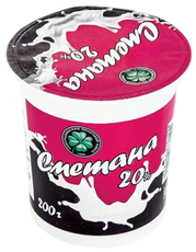 Сметана Северодвинский МЗ 20%, 200г