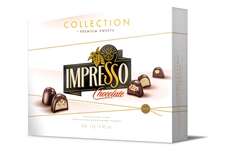Конфеты Impresso белый шоколад, 424г