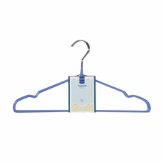 METRO PROFESSIONAL Плечики с нескользящим покрытием с выемками 40.5см, 3шт