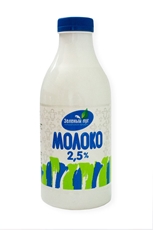 Молоко Зеленый луг пастеризованное 2.5%, 750г