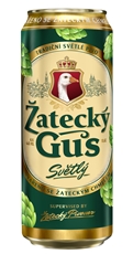 Пиво Zatecky Gus светлое, 0.45л