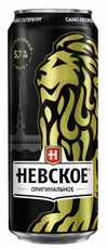 Пиво Невское Оригинальное светлое, 0.45л