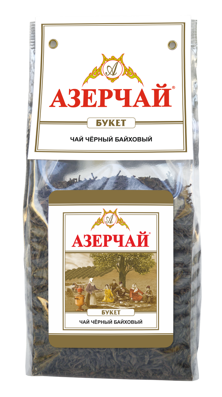 Изображение товара Чай Азерчай Букет черный байховый, 400г