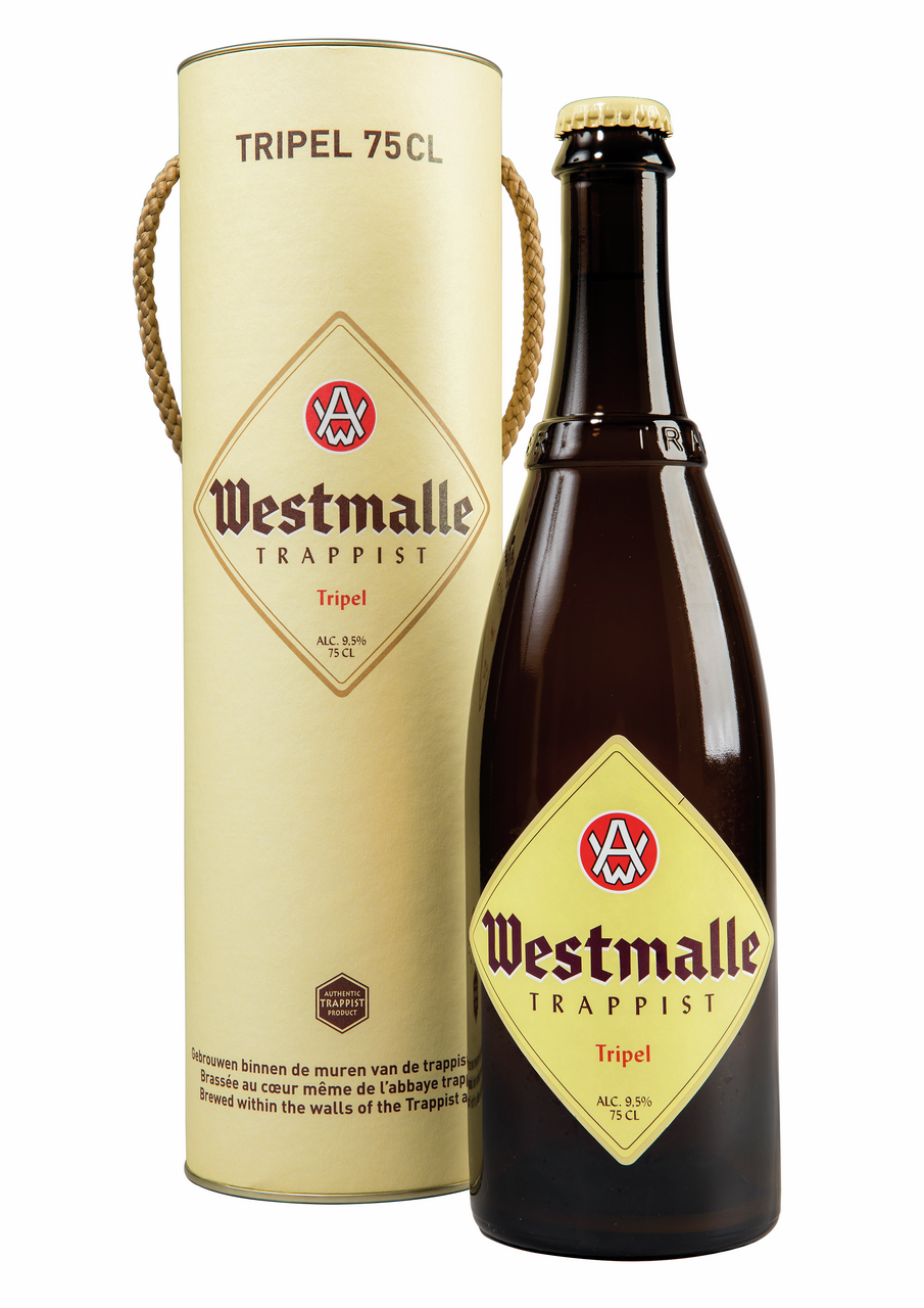 Изображение товара Пиво Westmalle Trappist Tripel в подарочной упаковке, 0.75л