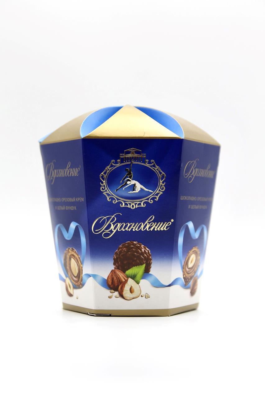 Конфеты ВДОХНОВЕНИЕ С фундуком, 150 г