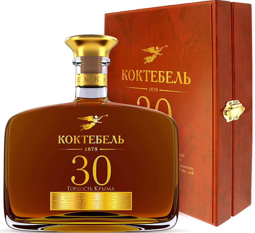 Коньяк КОКТЕБЕЛЬ 30 Years Old, 0.7 л купить по выгодной цене, самовывоз ...