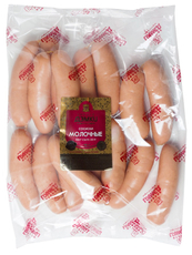 Сосиски Дэмка Молочные ГОСТ, ~1.046кг