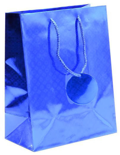 Winter Wings Пакет подарочный голография 20 х 24 х 12см