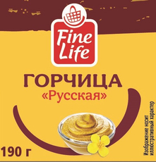 Fine Life Горчица русская, 190г
