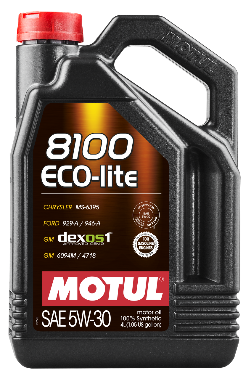 Масло моторное Motul 8100 Eco-Lite 5W-30, 4л купить с доставкой на дом,  цены в интернет-магазине