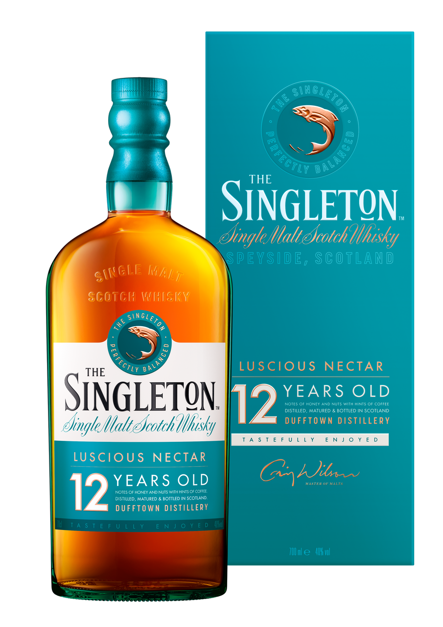 Виски шотландский The Singleton of Dufftown 12 лет в подарочной упаковке,  0.7л купить по выгодной цене, самовывоз алкоголя из магазина в Краснодаре