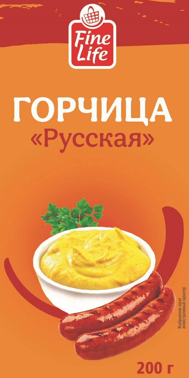 Fine Life Горчица русская, 200г