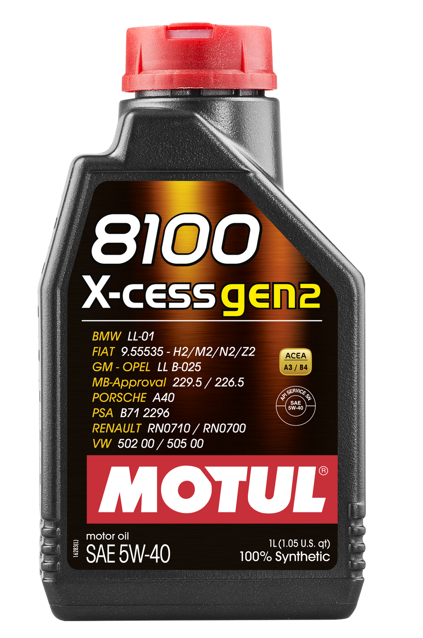 Масло моторное Motul 8100 X-cess 5W40, 1л
