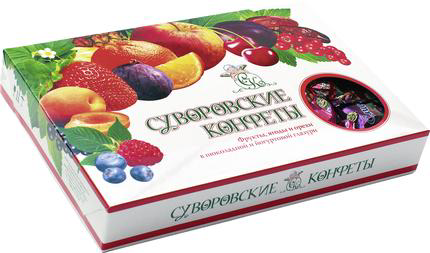 Конфеты СУВОРОВСКИЕ КОНФЕТЫ ассорти, 1 кг купить с доставкой на дом ...