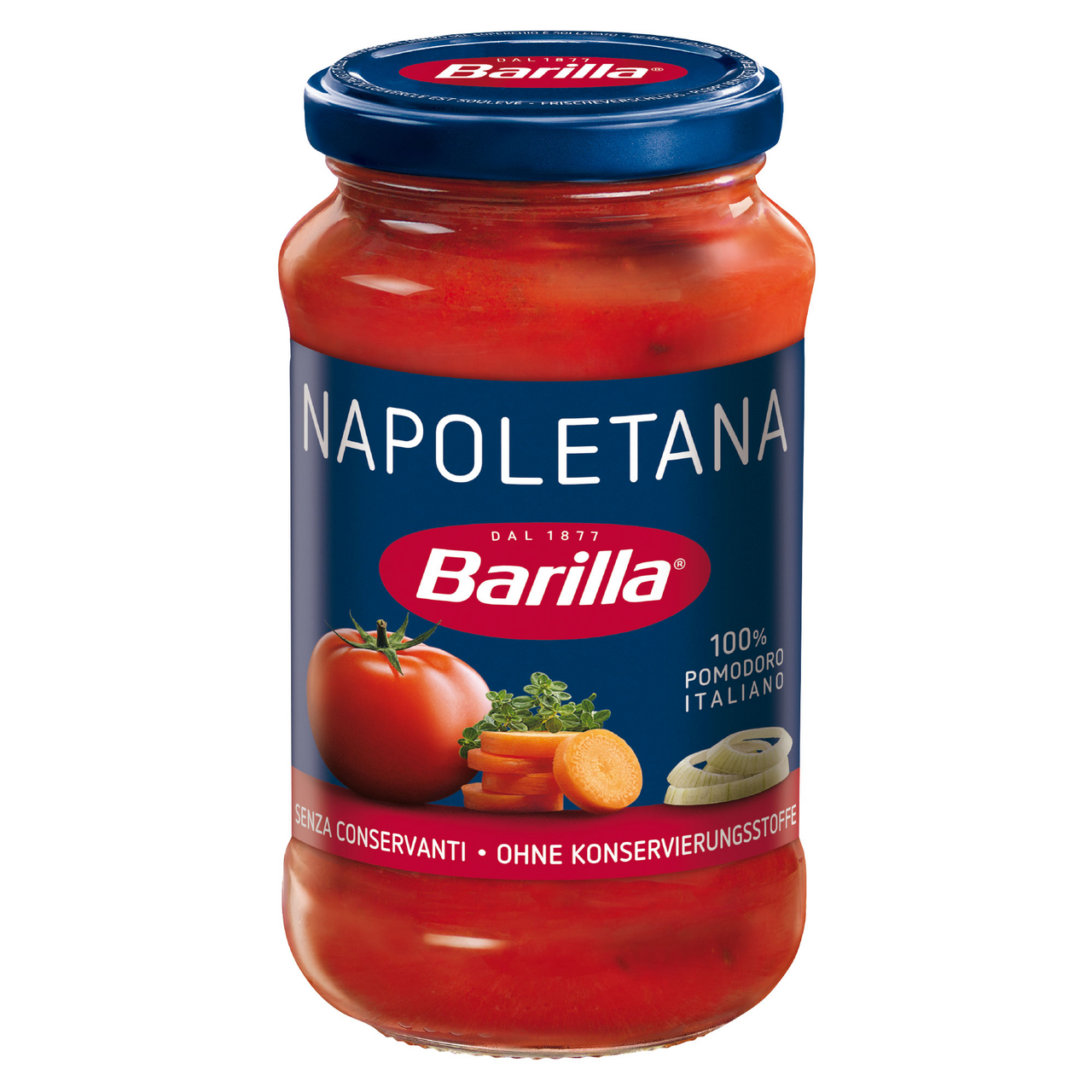 Соус Barilla Napoletana томатный с овощами, 400г купить с доставкой на дом,  цены в интернет-магазине