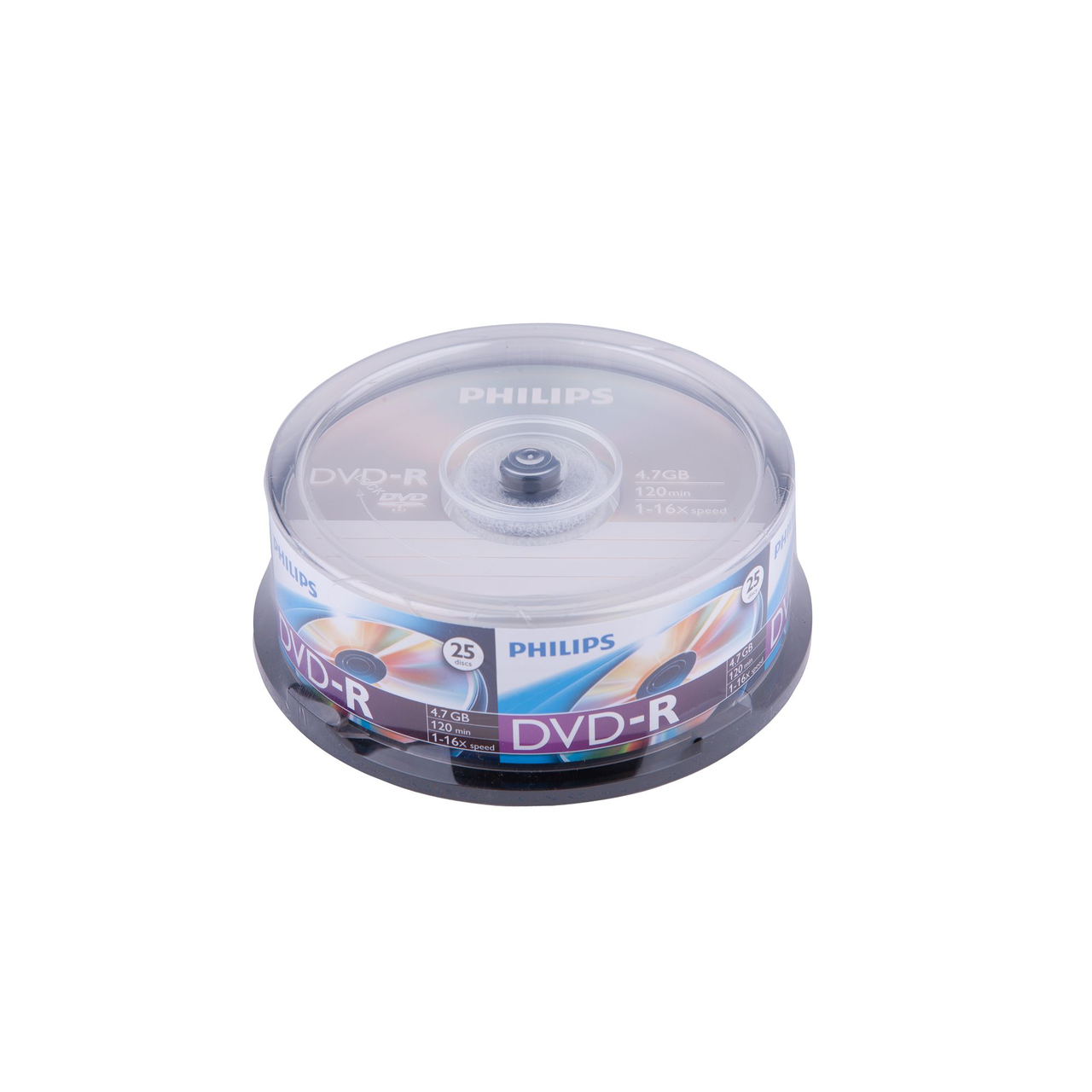 PHILIPS ДИСК DVD-R 4.7Гб 16х 25ШТ купить с доставкой на дом, цены в ...