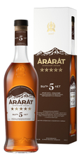 Коньяк Арарат 5 звезд в подарочной упаковке, 0.5л