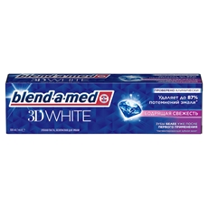 Зубная паста Blend-a-med 3D White Бодрящая свежесть, 100мл