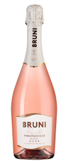 Вино игристое Bruni Prosecco Rose Brut розовое брют, 0.75л