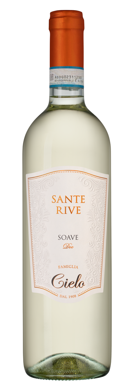 Изображение товара Вино Cielo Sante Rive Soave белое сухое, 0.75л Изображение товара Вино Cielo Sante Rive Soave белое сухое, 0.75л