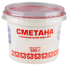 Сметана Свое-Наше 20%, 300г