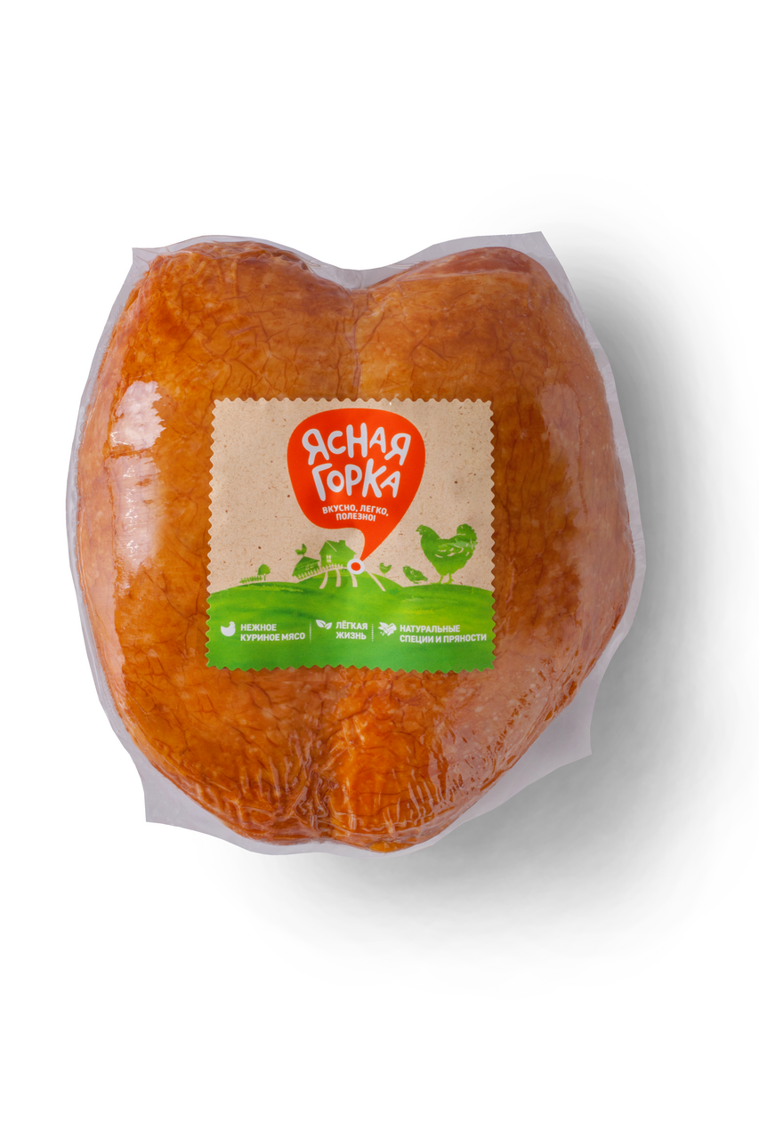 Грудка Ясная горка копчено-вареная, ~400г купить с доставкой на дом ...