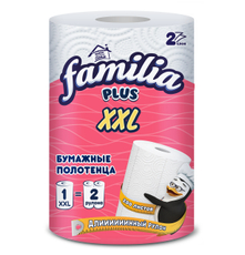 Бумажные полотенца Familia XXL 2 слоя