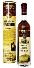 Коньяк Вершина Армении 5 лет, 0.5л