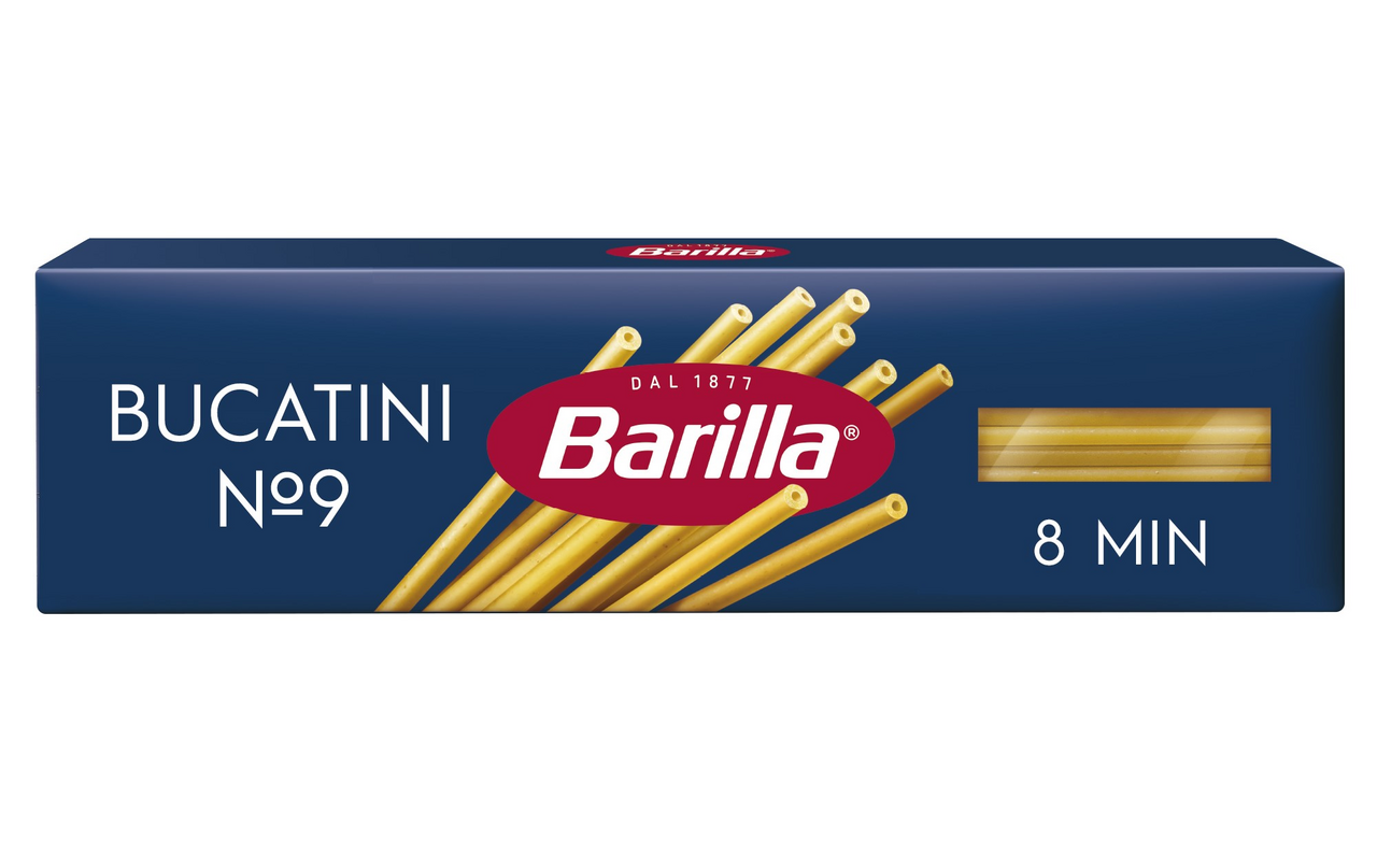 Изображение товара Макароны спагетти Barilla Bucatini №9 высший сорт, 400г