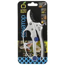 Секатор ручной Green Apple усиленный с храповым механизмом