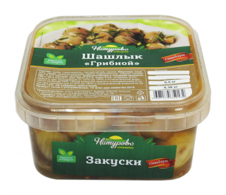 Шашлык Натурово грибной, 500г