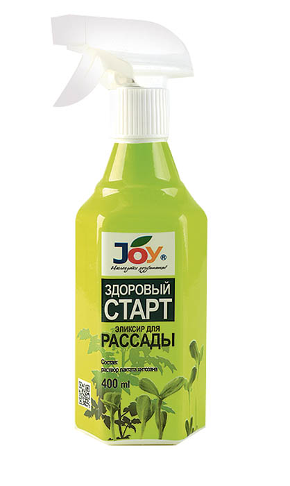 Эликсир Joy Здоровый старт для рассады, 400 мл купить с доставкой на ...