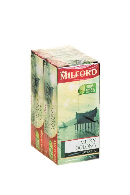 Чай MILFORD Молочный Оолонг зеленый ароматизированный, 20*1,75г купить ...