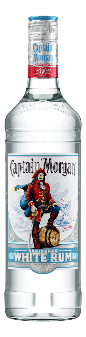 Изображение товара Напиток спиртной Captain Morgan White, 0.5л