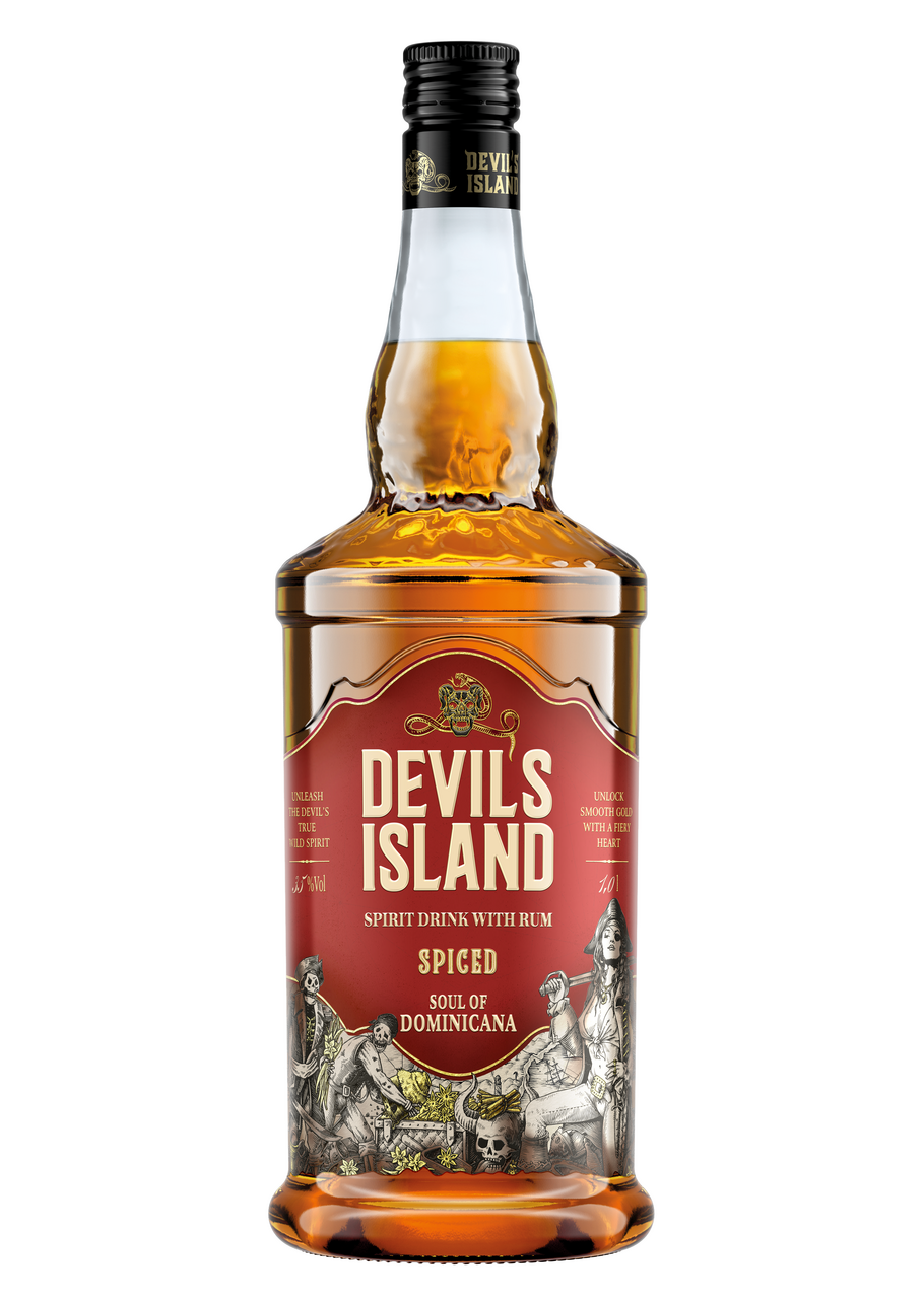Коктейль Devil's Island Spiced с ромом, 1л
