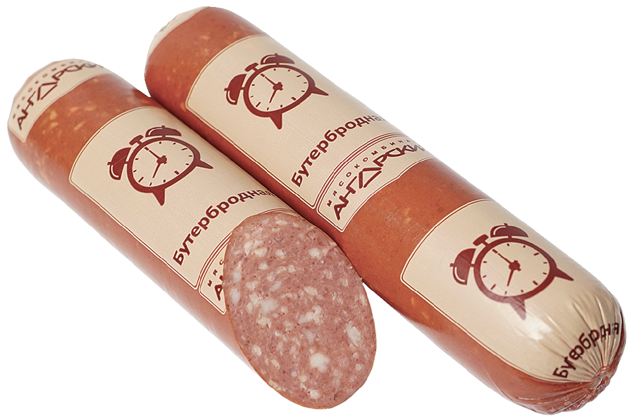 Колбаса Ангарский Бутербродная полукопченая, 470г