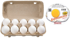 Яйцо куриное Чайковская птицефабрика Деревенское С1, 10шт