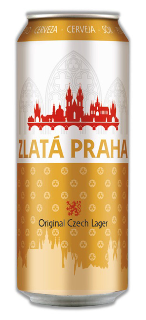 Пиво Zlata Praha светлое фильтрованное, 0.5л купить по выгодной цене ...