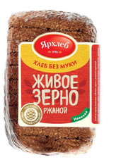 Хлеб Ярхлеб Живое зерно ржаной, 280г