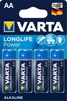 Батарейки Longlife Power VARTA, AA, 4 шт