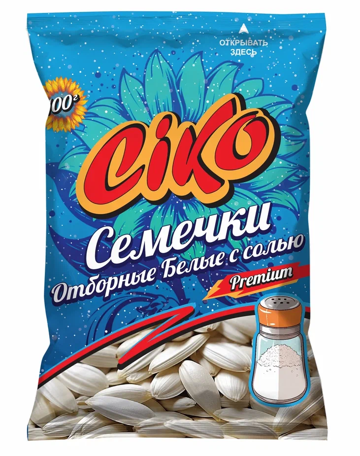Семечки Ciko подсолнечника белые, 100г