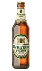 Пиво Чешский рецепт живое светлое, 0.45л