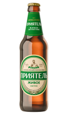 Пиво Приятель живое светлое, 0.45л